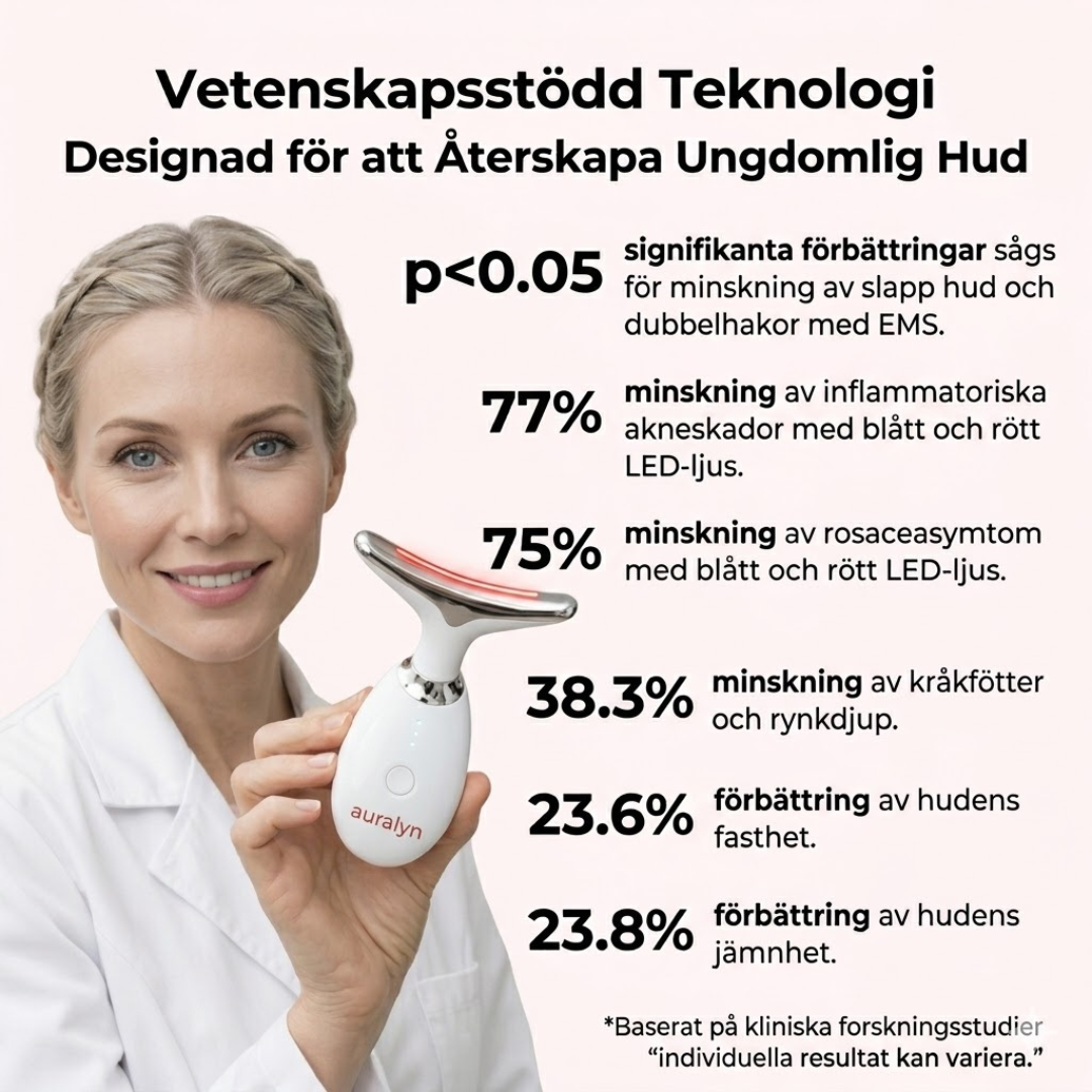 Auralyn 7-i-1 LED-ansiktsskulpterare