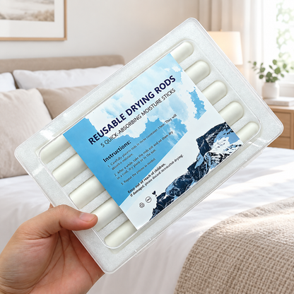 5-Pack Reusable Diatomite Toy Drying Sticks