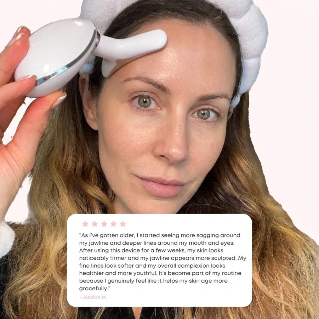 Bye-Bye Wrinkles & Double Chin &Saggy Neck –7-in-1 LED Face Lift & Sculptor